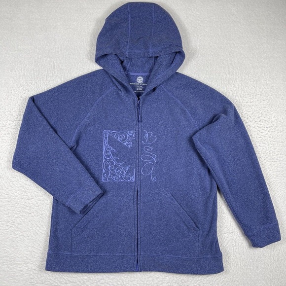 Boy Scouts‎ Sweatshirt Mens XL Blue Scouting USA BSA Embroidered Hoodie Travel - Picture 1 of 14